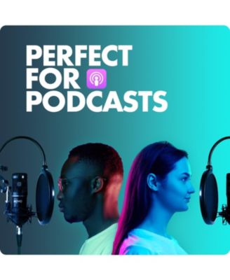 4-Pack Universal Cardioid Podcasting Microphone Bundle with Articulating Scissor Arm and Pop Filter for XLR Outputs