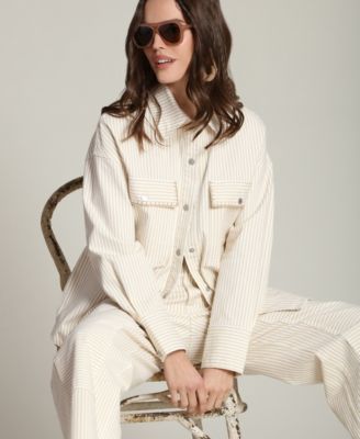 Women's Collared Oversized Shirt