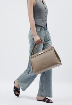 Woman's handbag Medium Satchel Shoulder Bag Victoria Hyde Alla