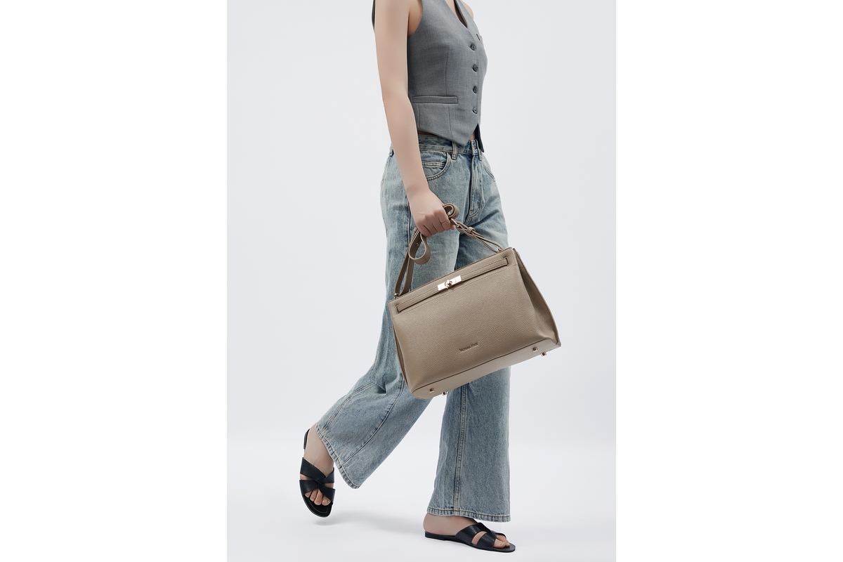 Woman handbag Medium Satchel Shoulder Bag Victoria Hyde Alla