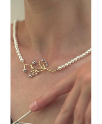 Lily of the Valley Pearl Necklace