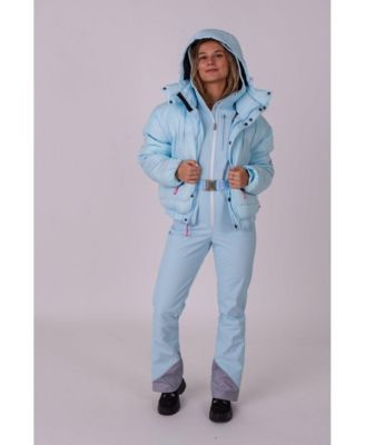 Women's Chic Ski Suit - Ice Blue