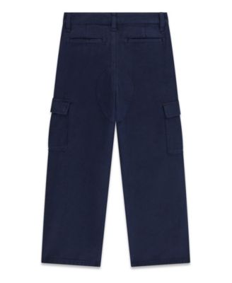 Boys' 8-18 Twill Garment Dye Relaxed-Fit Pants