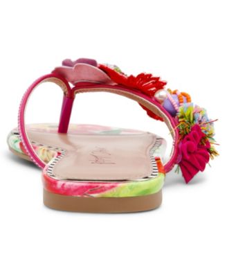 Women's Doloris Floral Thong Flat Sandals