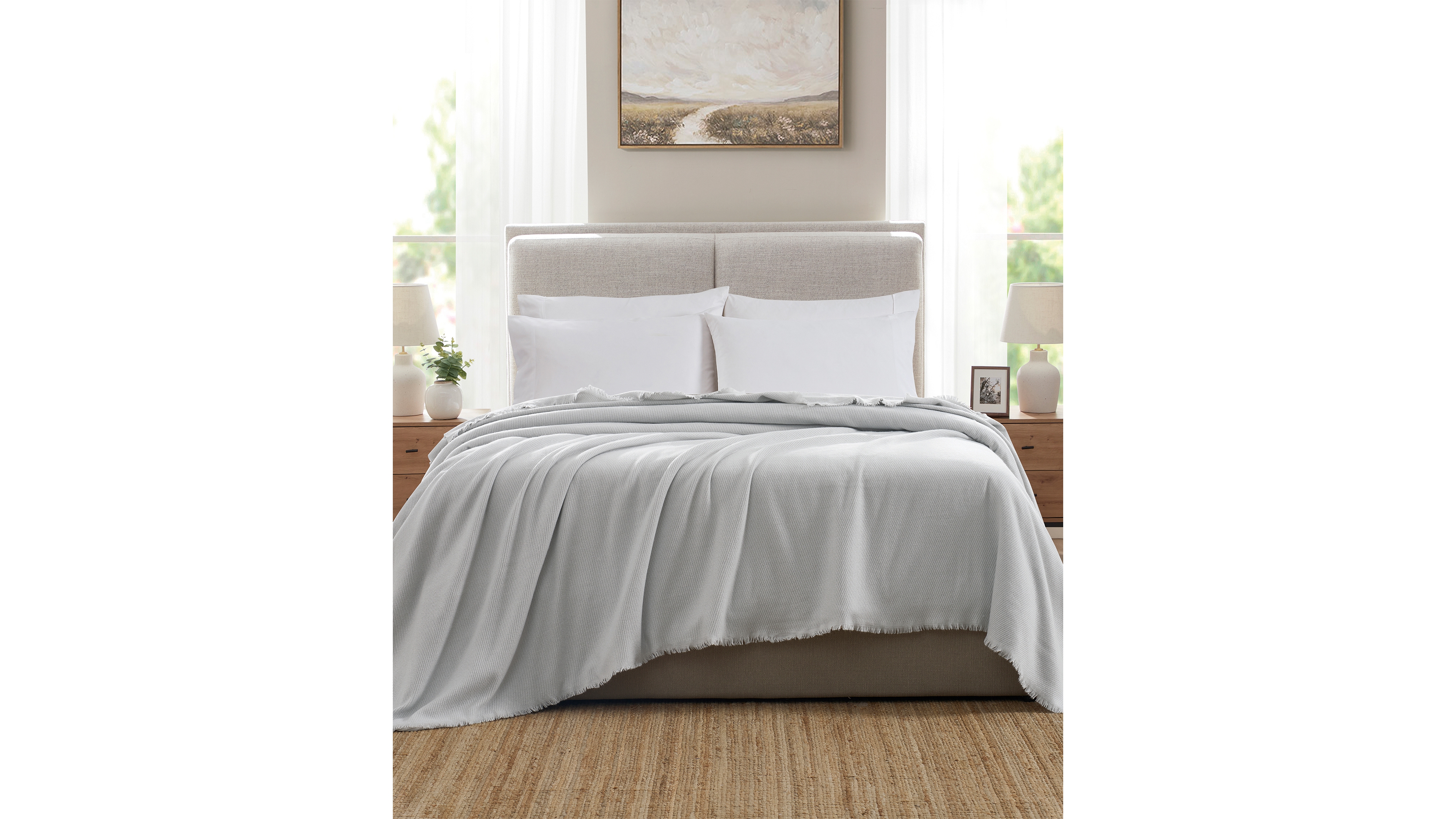 Becki Owens Woven Oversized Blanket, King