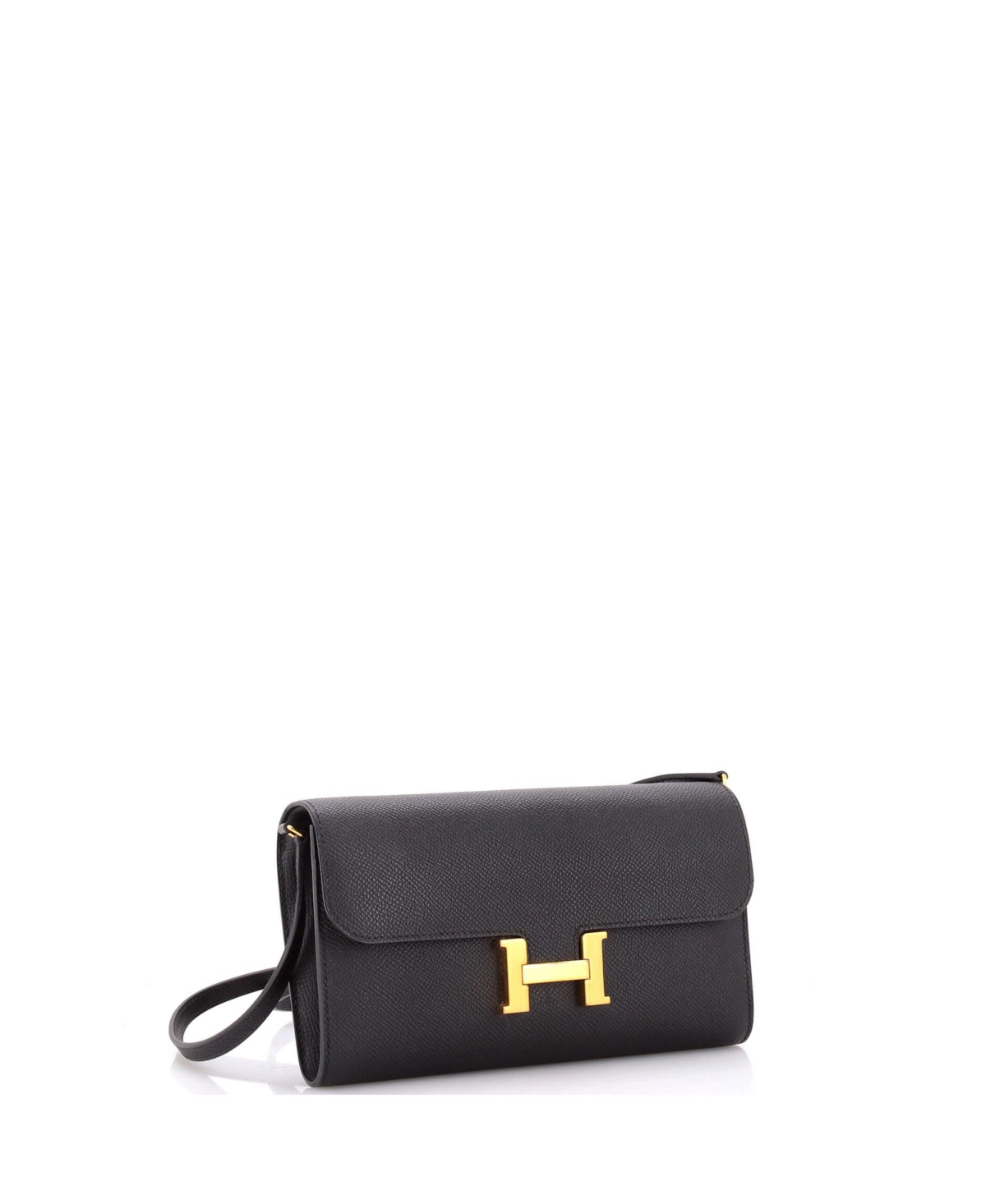 Pre-Owned Hermes Constance To Go Wallet Epsom