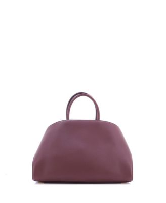 Large Hug Top Handle Bag Leather