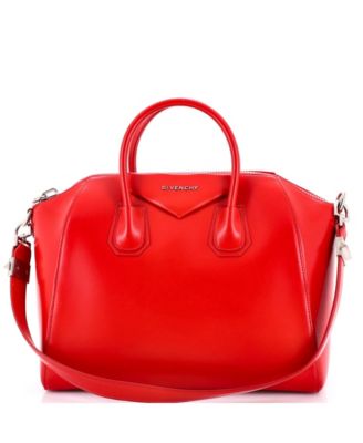 Medium Antigona Bag Glazed Leather