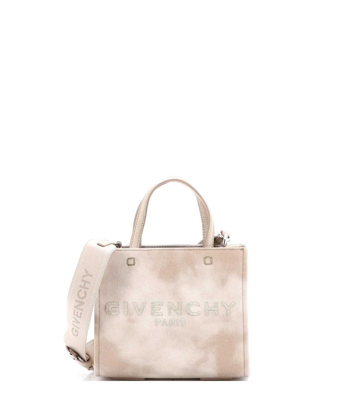 Pre-Owned Givenchy Mini G-Tote Printed Canvas
