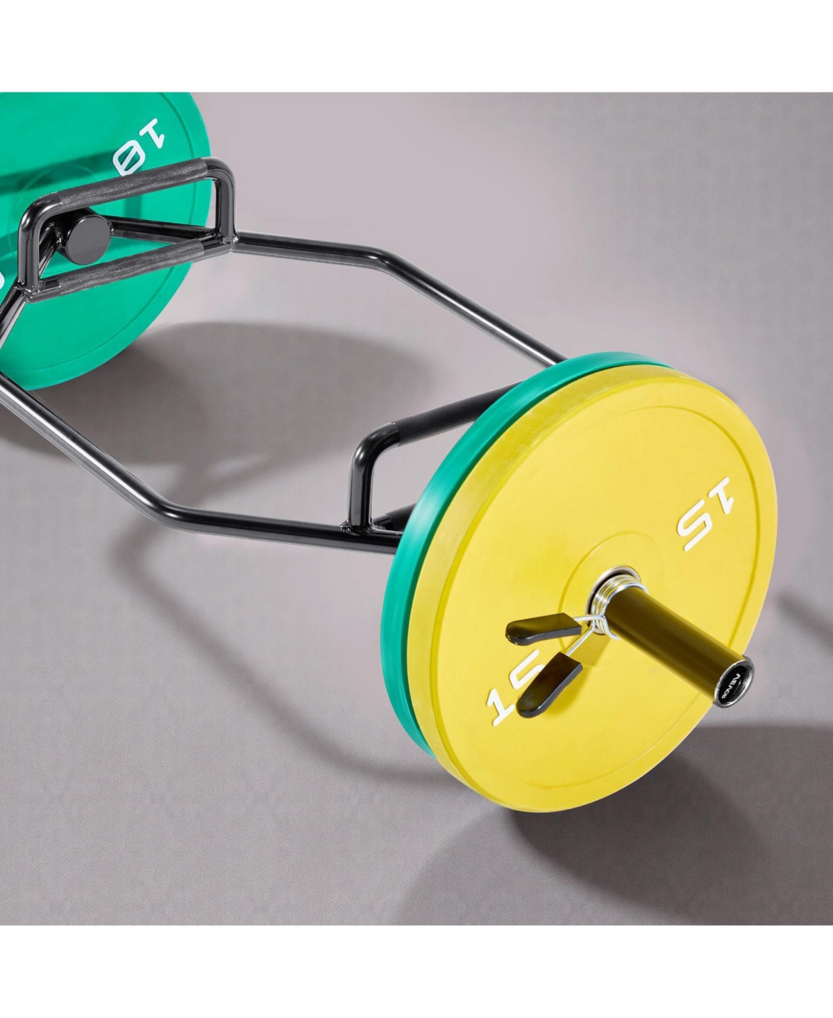 Mecale Trap Bar Hex Bar, 2-Inch Barbell, 500 lb Capacity Strength Training for Deadlifts and Squats