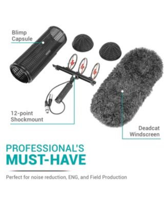 BWS1000 Blimp Wind & Vibration Protection System for Shotgun Microphones