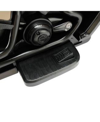 Dual Motor Kids Ride-On Motorcycle, 3-Wheel with LED Light & Wide Tires