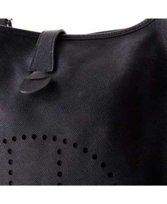 Pre-Owned HERMES GM Evelyne Bag Gen III Epsom