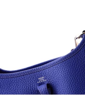 Pre-Owned HERMES TPM Evelyne Bag Gen III Clemence