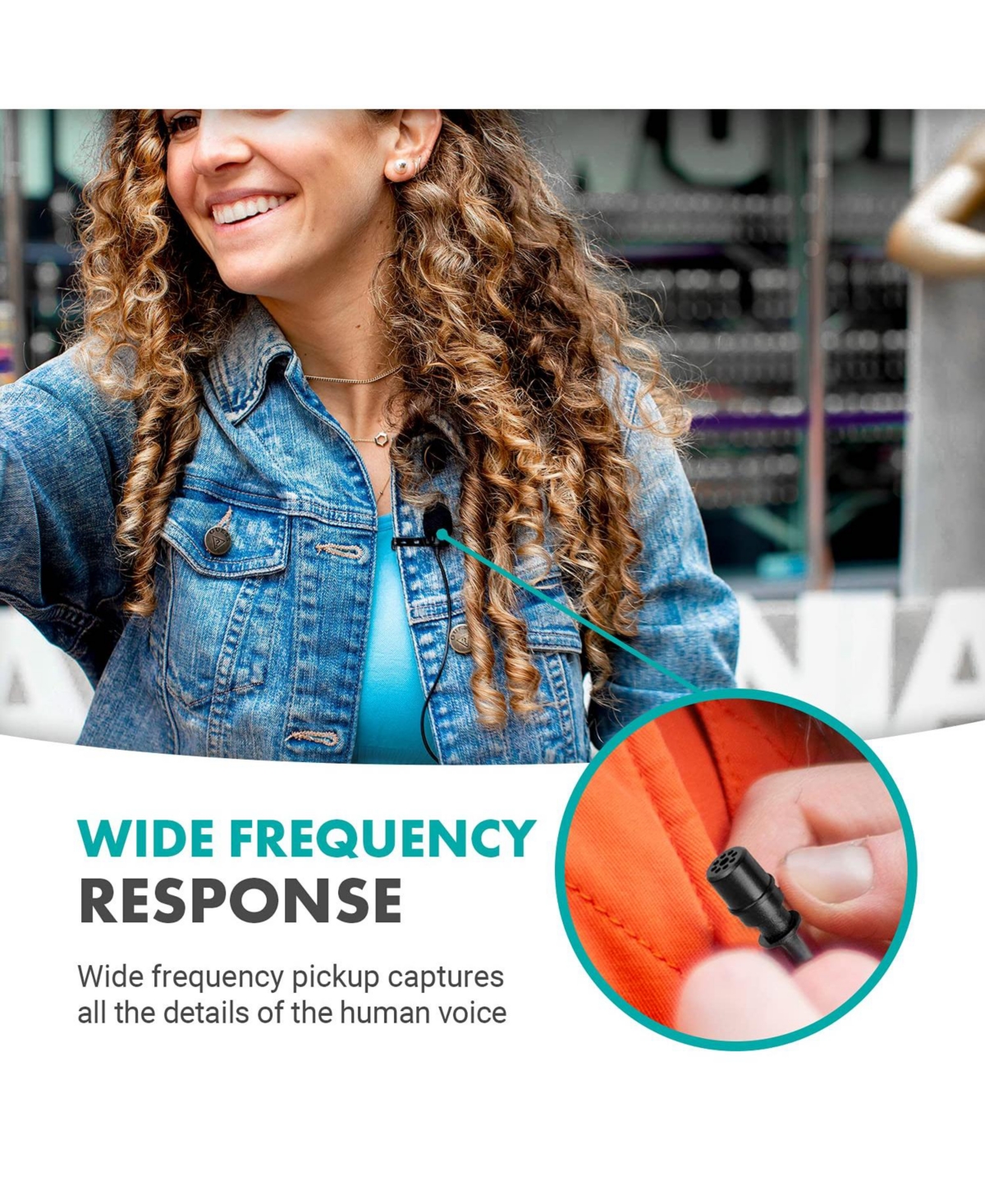 Movo LV4-O2 Omnidirectional Lavalier Mic Set