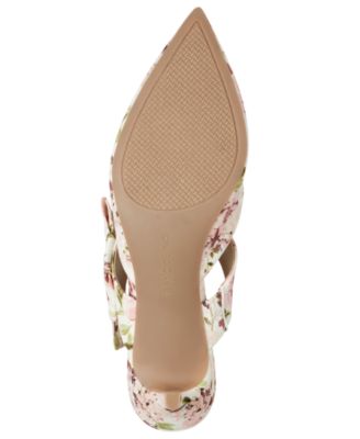 Women's Millie Bow Strap Kitten Heel Mules