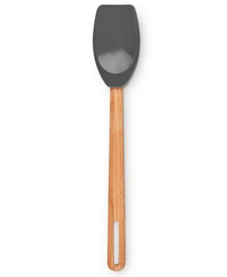 Signature Wooden Handle 11.4" Spatula Spoon