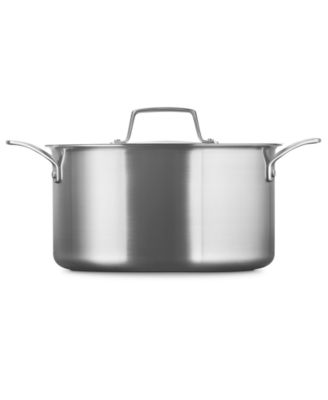 Essential Stainless Steel 6.5-Quart Deep Round Stockpot