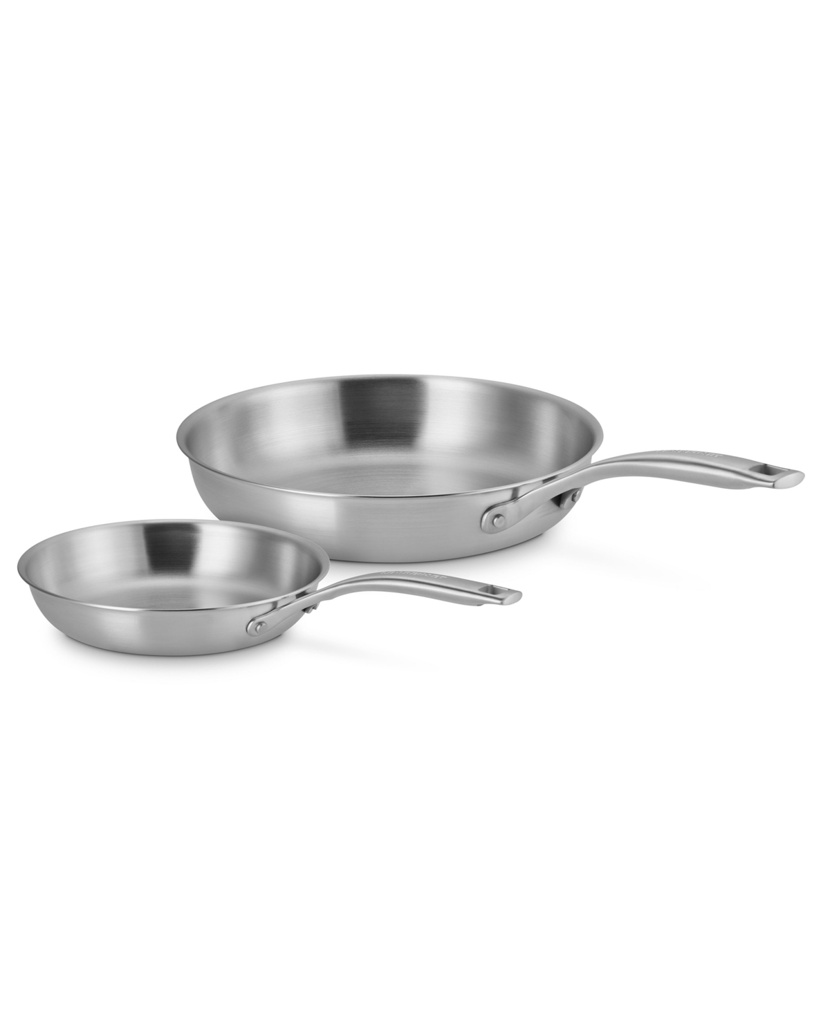 Le Creuset Essential Stainless Steel 2-Pc. Fry Pan Set