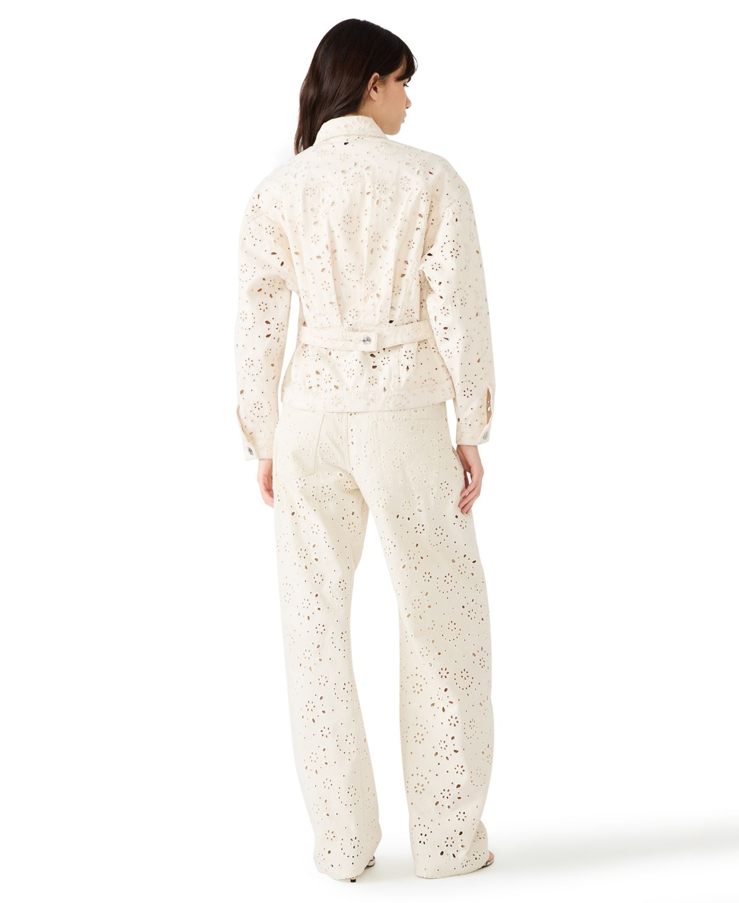 Женская куртка Steve Madden Henrietta Button-Front, цвет: Морской жемчужный — фото 5