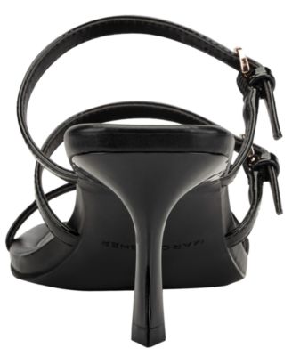 Women's Dressi Strappy Slip-On Kitten Heel Sandals