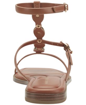 Women's Folai Ornamented Gladiator Flat Sandals