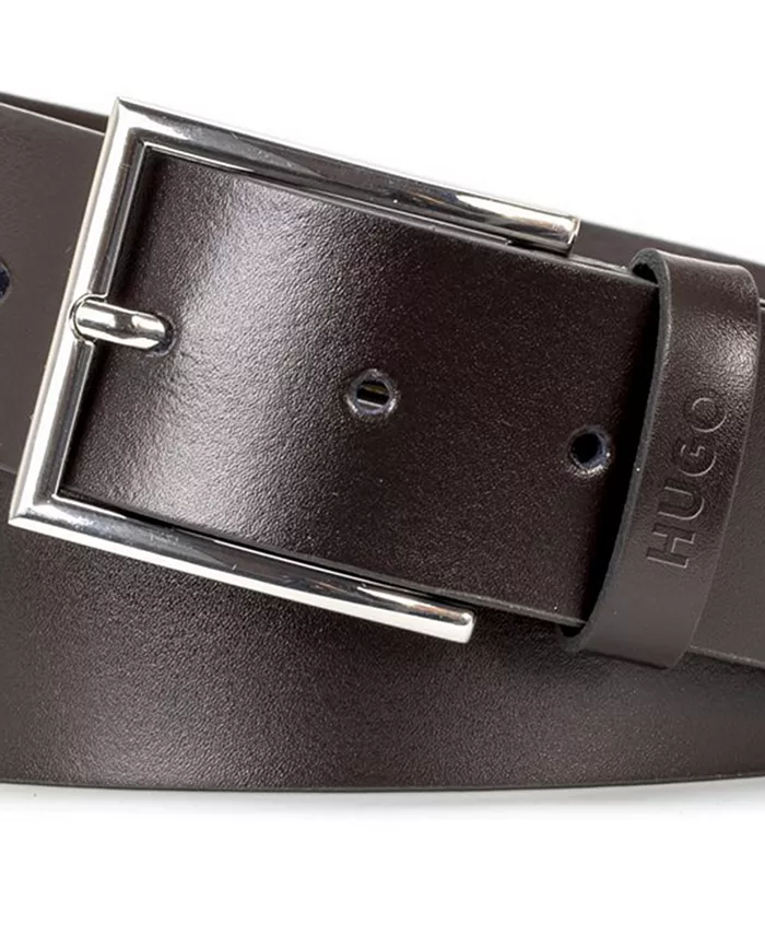 40MM Men's Grainy Leather Belt - thumbnail 2