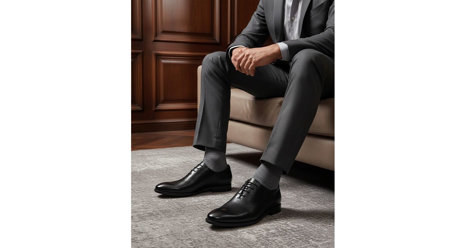 East Road Hands-Free Slip On Technology Perforated Dress Oxfords