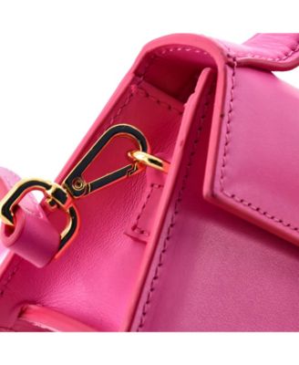 Le Bambino Top Handle Flap Bag Leather