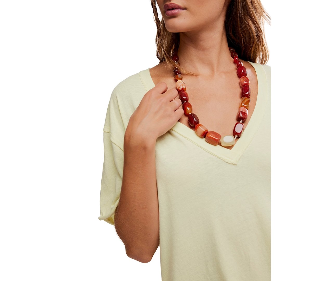 Free People Women's Nina V-Neck T-Shirt