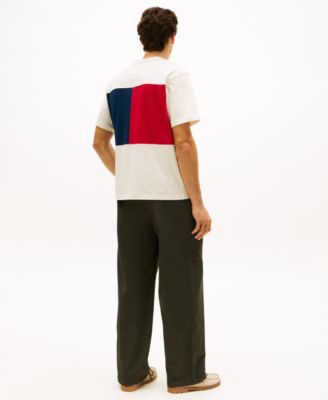 Men's Crewneck Flag Graphic T-Shirt