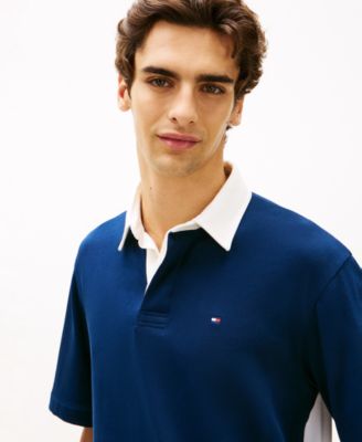 Men's Regular Flag Rugby Polo Shirt