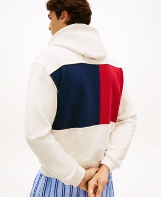 Men's Regular Embroidered Flag Hoodie