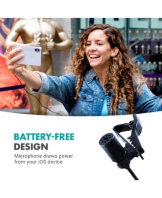 iLav-L Digital Lavalier Omnidirectional Clip on Microphone (Lightning)