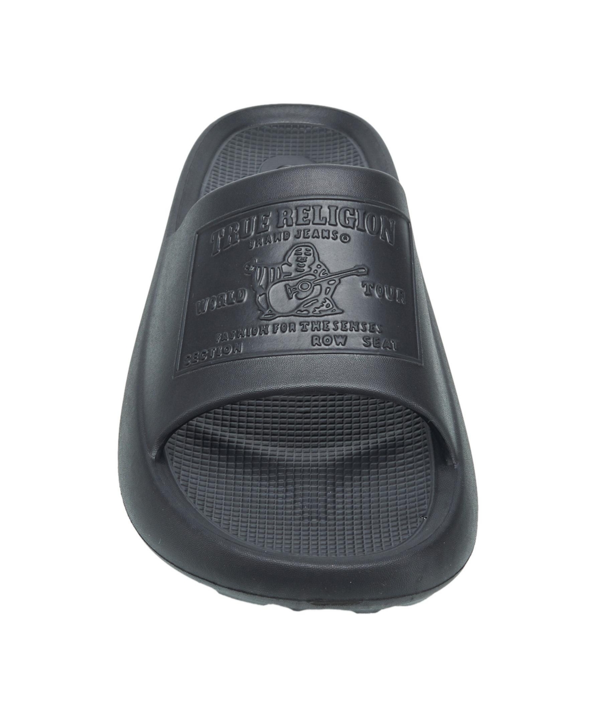 True Religion Men's Wayne Logo Single Slide