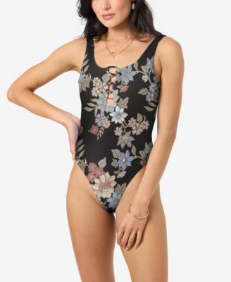 Women's Hillrose Floral Print One-Piece Swimsuit