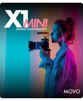 X1-Mini Video Shotgun Mic - Supercardioid 3.5mm/USB-C Analog/Digital Microphone for Cameras, Smartphones, Computers