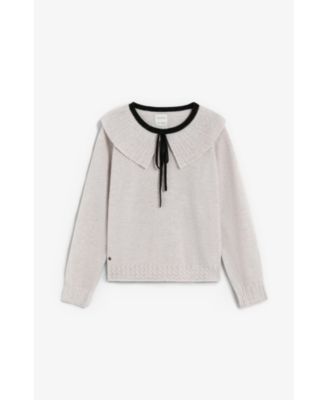 Big Girls Collar Tricot