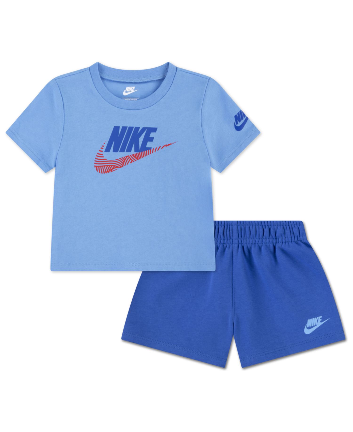Baby Boys' In The Zone French Terry T-Shirt and Shorts, 2-Piece Set