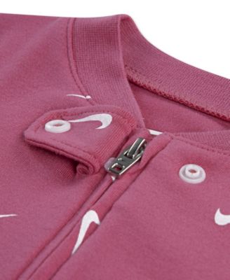 Baby Boys' and Girls' Printed Viscose Footed Coverall