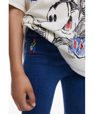 Girls Girls's Elastic denim trousers