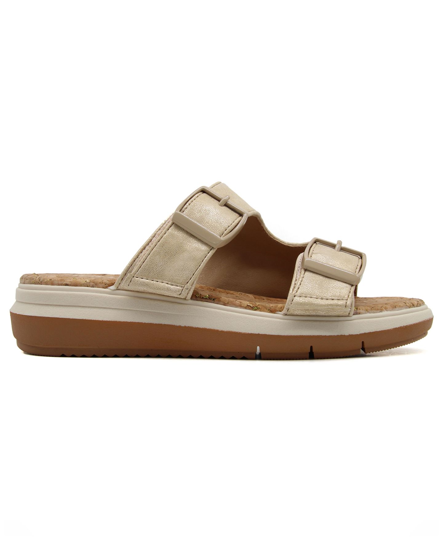 Женские сандалии JBU Kona Casual Wedge, цвет: Серо-коричневый — фото 2