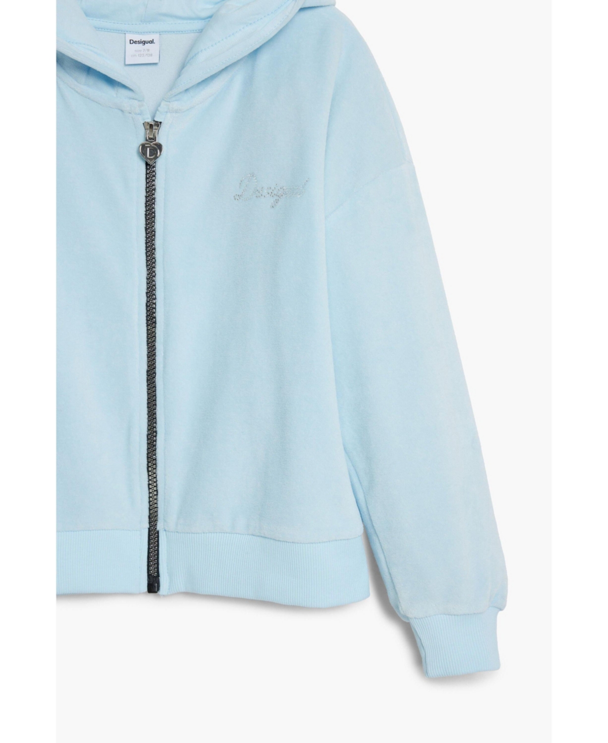 Desigual Girls Girls's Hoodie with ears and strass logo