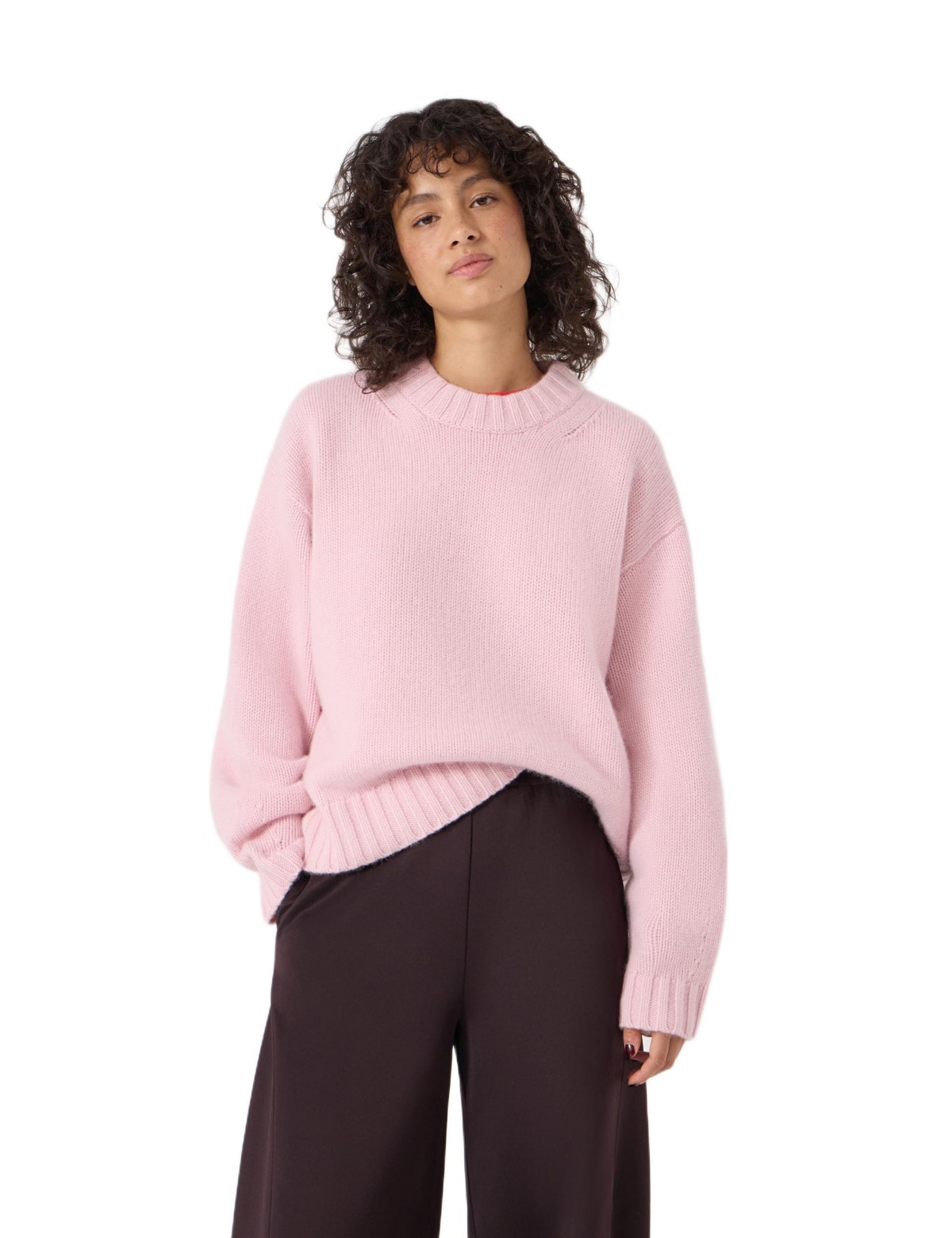 Женские Hush Women's Cora Relaxed Chunky Cashmere Sweater — фото 1