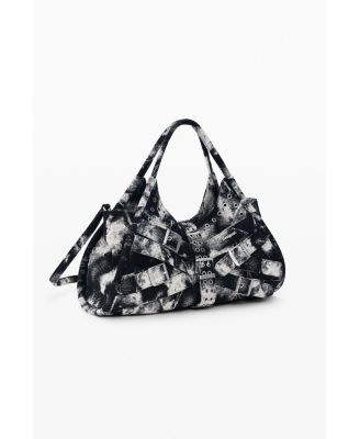 Women's Medium bag with buckles