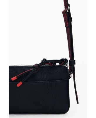 Women's Small textured crossbody wallet