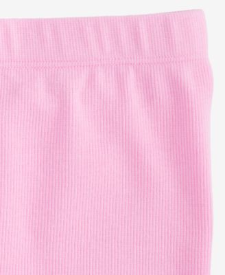 Girls' 5-20 Ribbed Bike Shorts