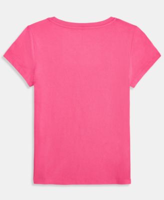 Girls' 5-20 Embellished Cherries T-Shirt