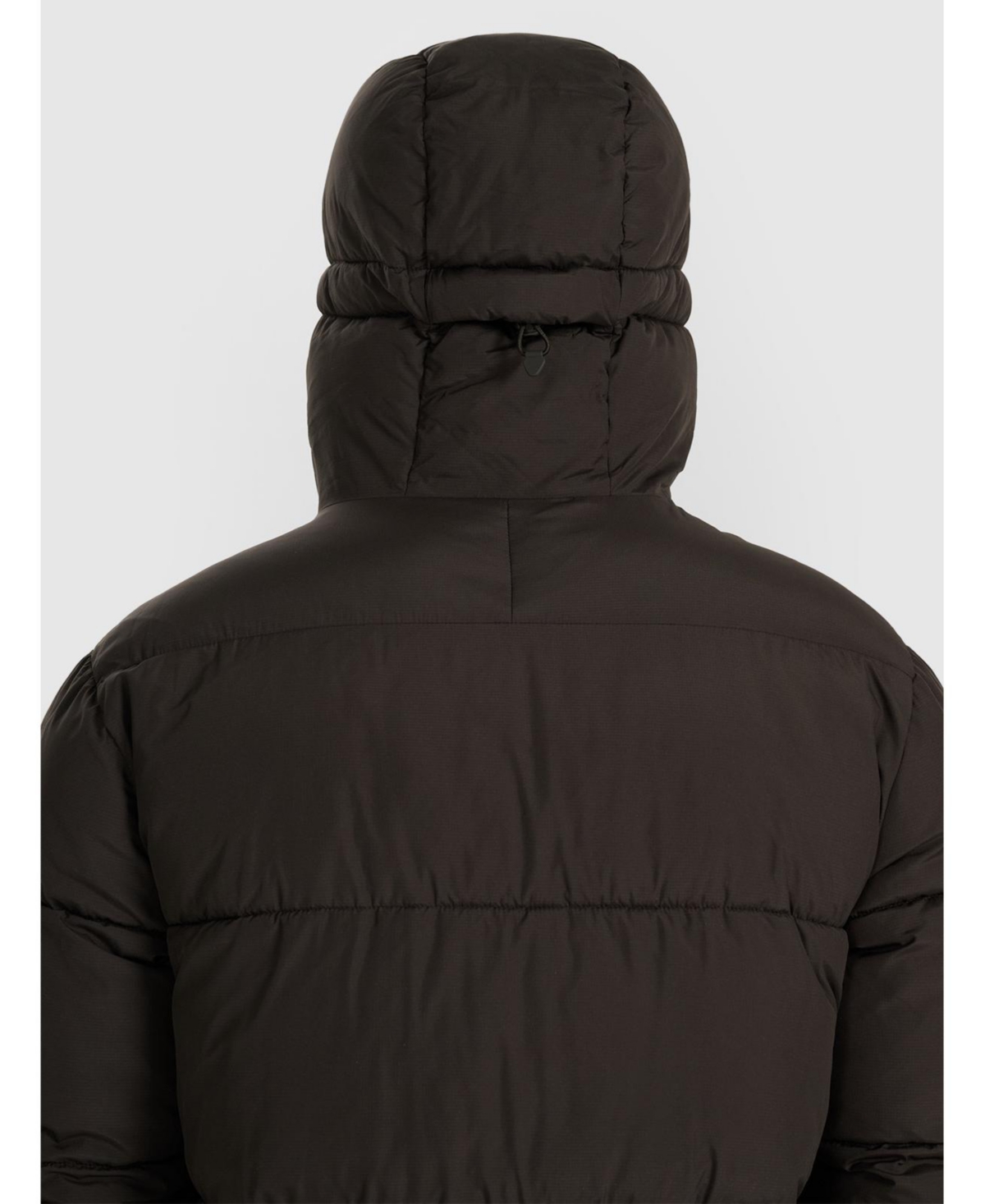 4F Men's down jacket with synthetic filling - khaki