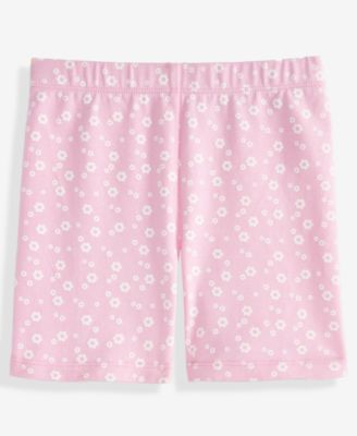 Girls' Toddler 12M-5T Floral-Print Bike Shorts